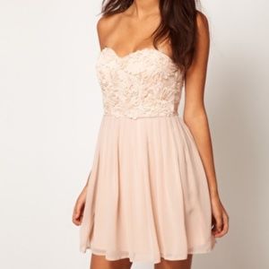 NWT Elise Ryan Blush Mini Dress